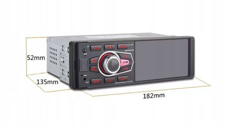 Radio Samochodowe 1DIN 4,1''USB BLUETOOTH AUX SD Kamera Cofania Pilot na Arena.pl