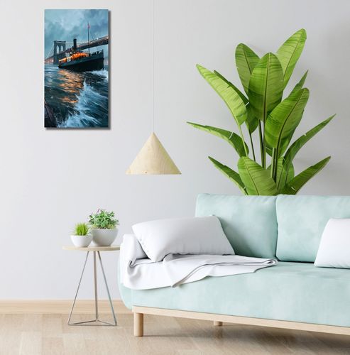 Obraz 30x60cm Stary Parowiec na Arena.pl