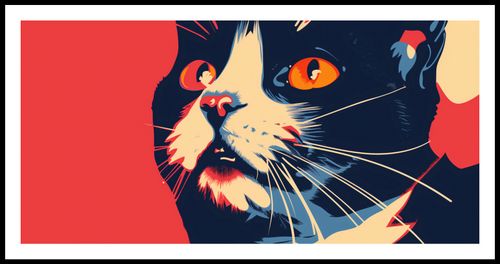Plakat 91,3x44,5cm Szok na Arena.pl