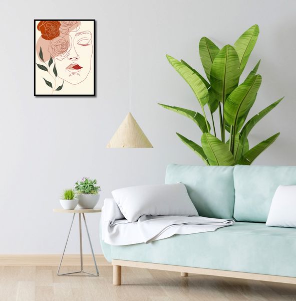 Plakat 40x50cm Beż i Twarz zdjęcie 4