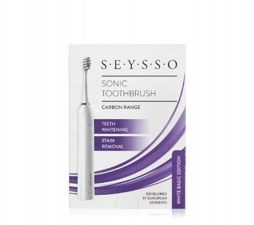 SZCZOTECZKA SONICZNA SEYSSO CARBON BASIC BIAŁA 82000 drgań/min na Arena.pl