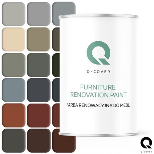 FARBA DO MEBLI KUCHENNYCH 1L FRONTÓW SZAFEK DO PŁYTY 16 KOLORÓW TRWAŁA na Arena.pl