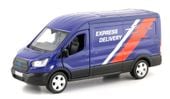 auto metalowe RMZ 5 Ford Transit Van 2018 blue | K-974