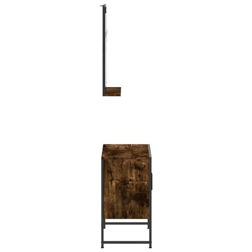 2-częściowy zestaw szafek łazienkowych, przydymiony dąb na Arena.pl