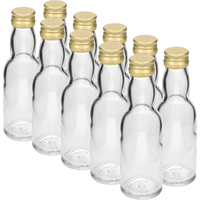 butelka „maluch” ze złotą zakrętką 40 ml 10 szt. 631447