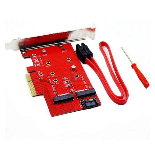 KONWERTER NGFF M.2 B + M klucz SSD do PCI-E 4X na Arena.pl