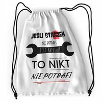 Plecak Dla Staszka Sportowy Szkolny Worek Torba Z Nadrukiem Ze Zdjęciem