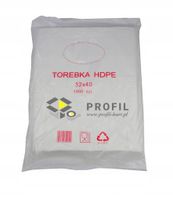 torebki foliowe hdpe 32x40 a'1000 6 um
