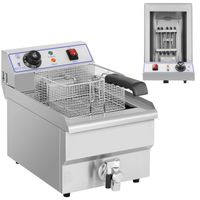 frytownica gastronomiczna nastawna elektryczna - 10 l 3200 w