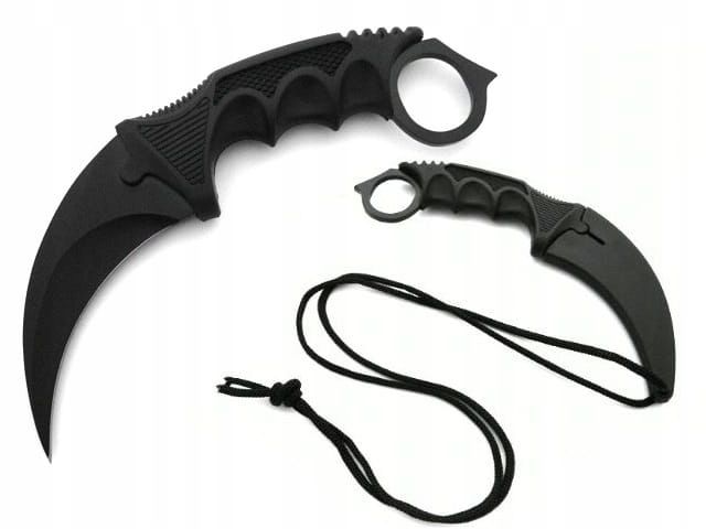PRAWDZIWY KARAMBIT CS:GO NÓŻ NECK PAZUR ETUI zdjęcie 12
