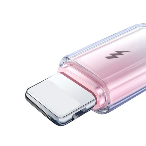 kabel przewód crystal-clear series 3a usb-a - iphone lightning 1.2m - biały na Arena.pl