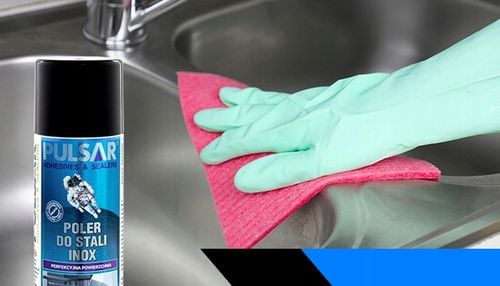 ŚRODEK DO CZYSZCZENIA STALI NIERDZEWNEJ PULSAR INOX NABŁYSZCZA 400 ml na Arena.pl
