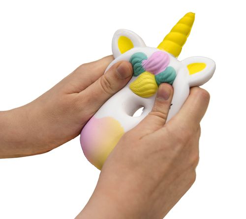 SQUISHY JUMBO DONUT Pączek JEDNOROŻEC Gniotek na Arena.pl