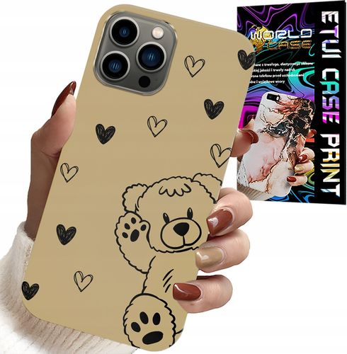 ETUI DO IPHONE 13 PRO MAX - MIŚ PLUSZAK WZORY DLA NAJMŁODSZYCH CASE na Arena.pl