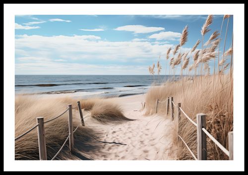 Plakat 60x40cm Nadmorski Most na Arena.pl