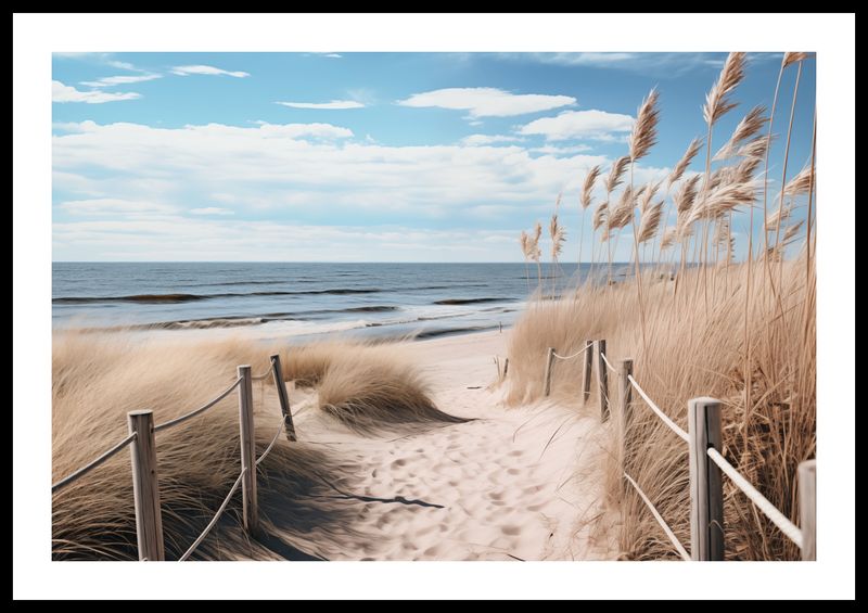 Plakat 60x40cm Nadmorski Most zdjęcie 3