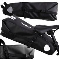 SAKWA ROWEROWA TORBA PODSIODŁOWA NA ROWER ODBLASKOWA WODOODPORNA 11L