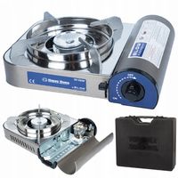 KUCHENKA TURYSTYCZNA GAZOWA NA KARTUSZ KEMPINGOWA TURBO WALIZKA MOC 2,9kW