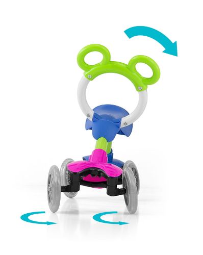 Rowerek biegowy jeździk Orion Flash Multicolor na Arena.pl