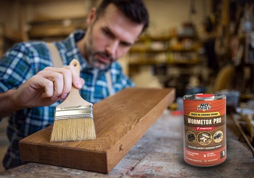 ŚRODEK PREPARAT NA KORNIKI SZKODNIKI DREWNA NO PEST IMPREGNAT na Arena.pl