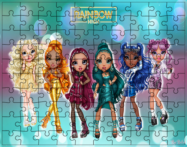 Puzzle Rainbow High zdjęcie 1