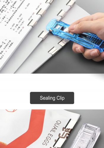 KLIPSY DO DOKUMENTÓW Urządzenie + 50 Klipsów BIURO na Arena.pl