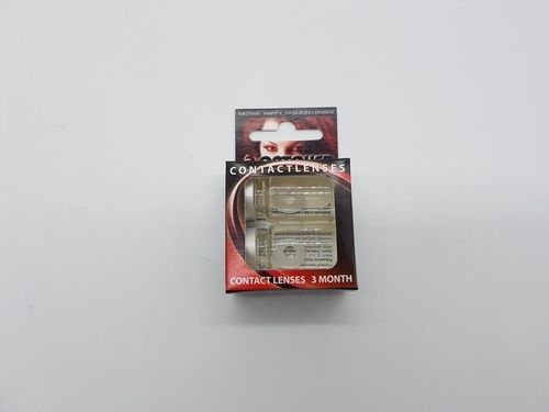 SOCZEWKI KWARTALNE BIAŁE 3 MIESIĄCE HALLOWEEN na Arena.pl