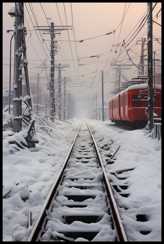 Plakat 61x91,5cm Podróż po Torach na Arena.pl