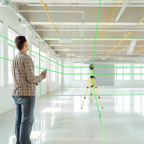 POZIOMNICA LASEROWA POZIOMICA 4D 16 LINII KRZYŻOWA 360 LASER ZESTAW na Arena.pl