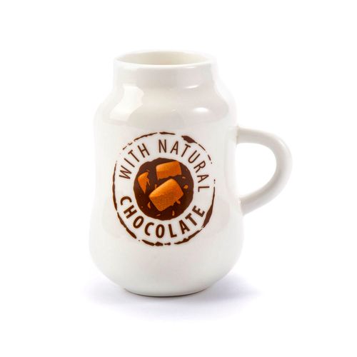 KUBEK CERAMICZNY CHOCOLATE BIAŁY 280 ml na Arena.pl