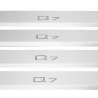 Listwa progowa AUDI Q7 4M Stal nierdzewna 304 mat 4szt