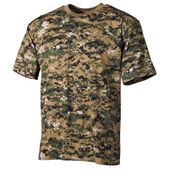 Koszulka t-shirt US wojskowa digital-woodland L