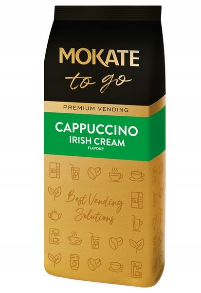 Napój Kawowy Kawa Cappuccino Irish Cream Vending Duże Opakowanie 1kg Mokate zdjęcie 3
