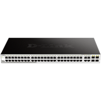 d-link 48 10/100/1000 base-t port with 4 x 1000base-t /sfp ports