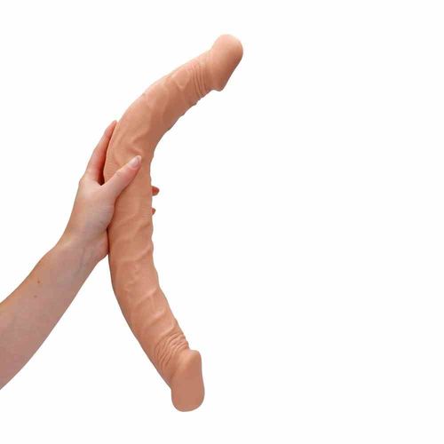 Dildo Dwustronne 46 Cm Kremowe na Arena.pl