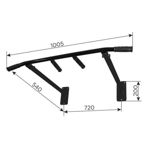 drążek do podciągania Strong biały na Arena.pl