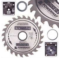 Tarcza WIDIOWA Do Drewna Piły Piła 125 x 22.2 24Z