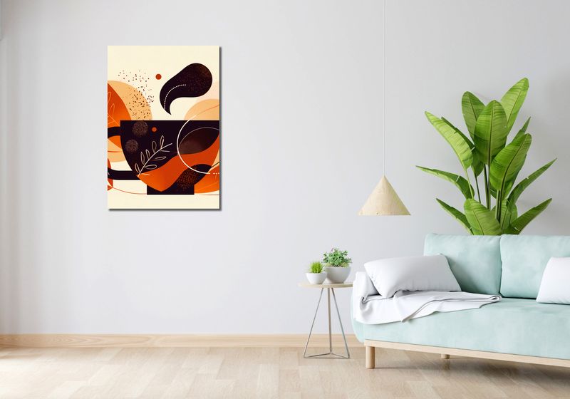 Obraz 60x90cm Wachlarz Ciepła zdjęcie 2