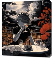 Obraz 60x70cm Wieczorne Toasty