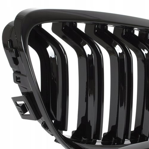 Nerki grill atrapa Czarny połysk do BMW E90 E91lifting 2008-2013 na Arena.pl