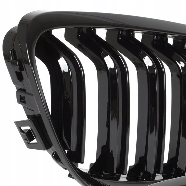 Nerki grill atrapa Czarny połysk do BMW E90 E91lifting 2008-2013 zdjęcie 6