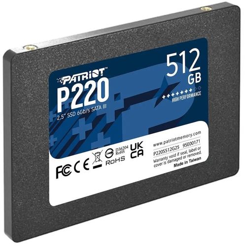 SSD PATRIOT P220 512GB SATA3 2,5" na Arena.pl