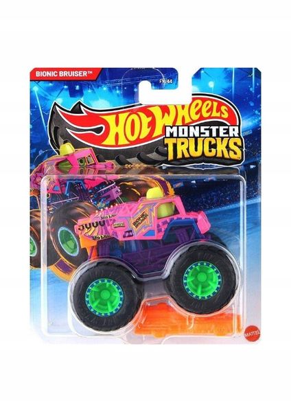 FYJ44 MONSTER TRUCKS HOT WHEELS BIONIC BRUISER JDP84 zdjęcie 3