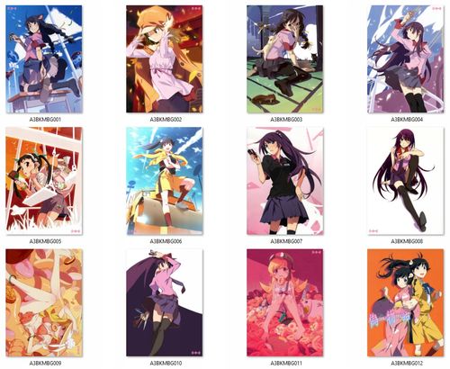 Plakat Bakemonogatari Monogatari DO WYBORU na Arena.pl