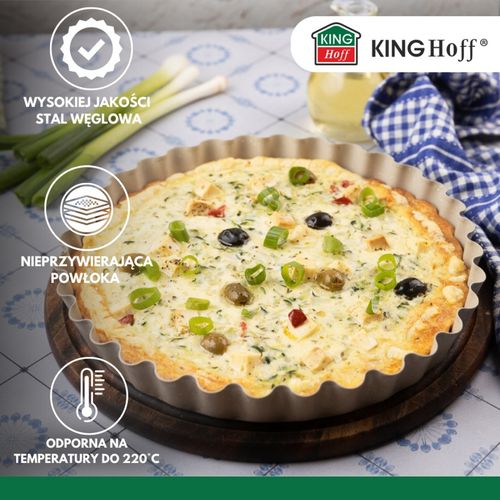 blacha forma do tarty ø28cm kinghoff kh-1958 na Arena.pl