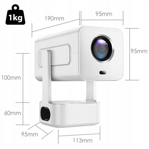 Mini Projektor Przenośny Rzutnik Android 13 WiFi 360 Full HD 4K do na Arena.pl