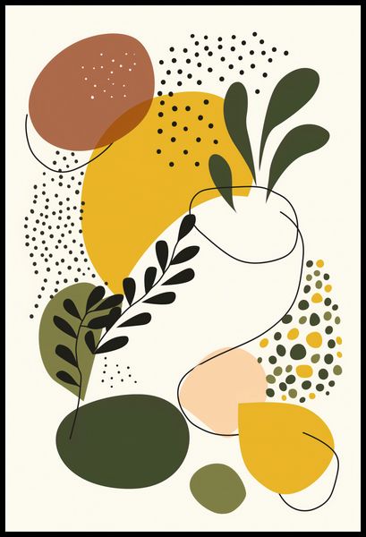Plakat 67,5x100cm Botaniczne Impresje zdjęcie 2