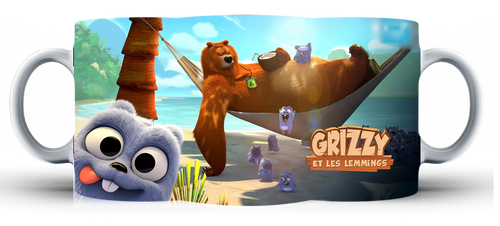 Kubek ceramiczny Grizzy i Lemingi na Arena.pl
