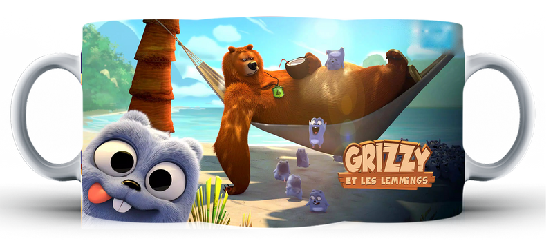 Kubek ceramiczny Grizzy i Lemingi zdjęcie 2