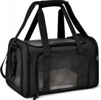 TORBA TRANSPORTER DLA ZWIERZĄT 45x30x30cm CZARNY